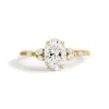 Adeline Oval Lab Grown Diamond Engagement Ring