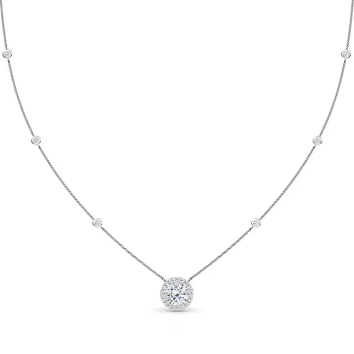 Airlie Diamond Cluster Necklace