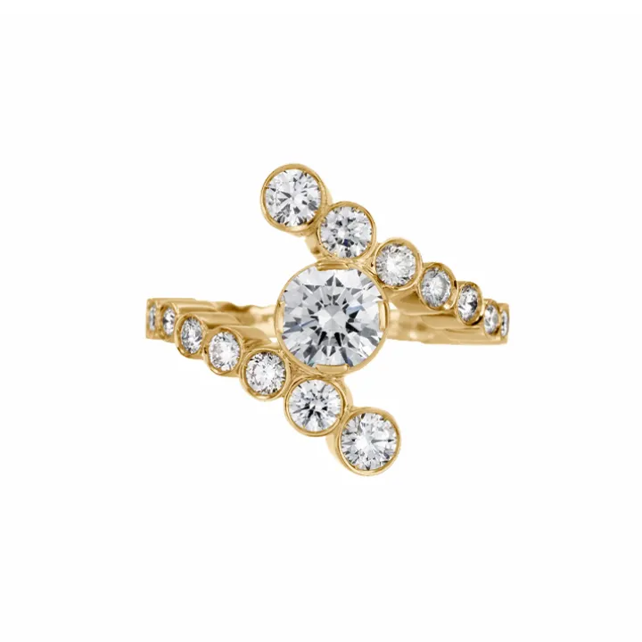 Alaska Diamond Zip Ring