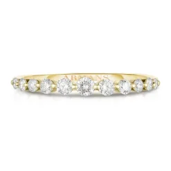 Angelique Round Diamond Band