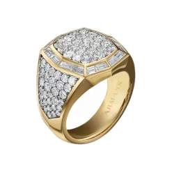 Aramis Diamond Signet Ring