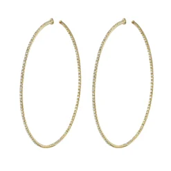 Arianna Diamond Hoops