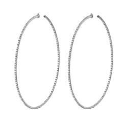 Arianna Diamond Hoops