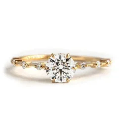 Autumn Drop Engagement Ring