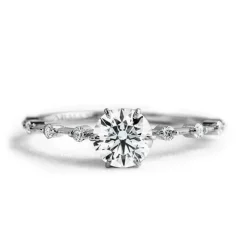 Autumn Drop Engagement Ring