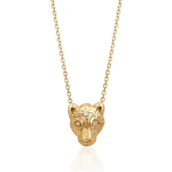 Baby Lion Head Necklace