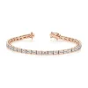 Baguette Lab Grown Diamond Tennis Bracelet
