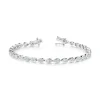Bezel Set Pear Bracelet