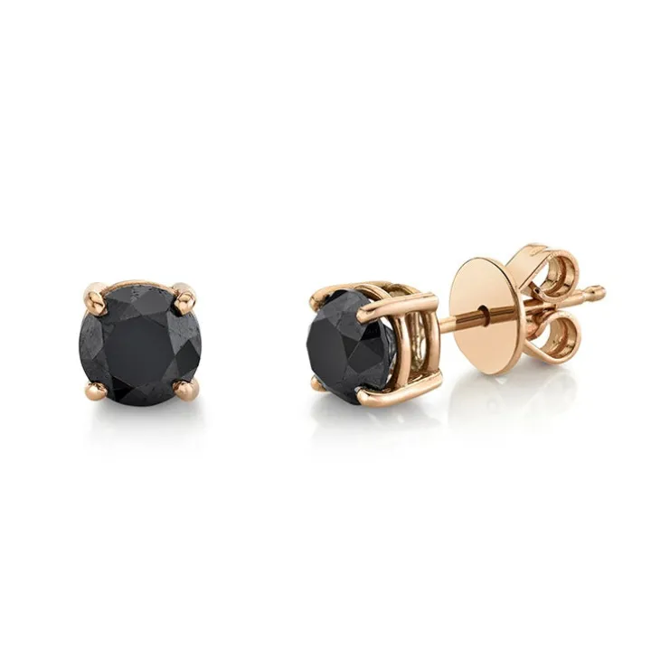 Black Diamond Studs