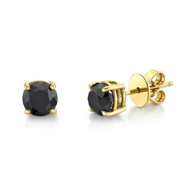 Black Diamond Studs