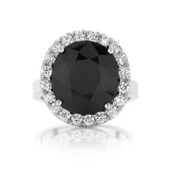 Black Sapphire Ring