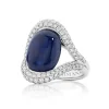 Blue Mist Sapphire Ring