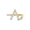 Bubble Diamond Initial Ring