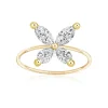 Butterfly Diamond Ring