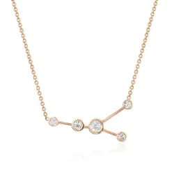 Cancer Diamond Constellation Necklace