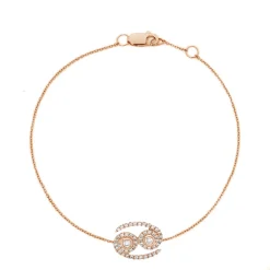 Cancer Diamond Zodiac Bracelet