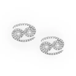 Cancer Diamond Zodiac Studs