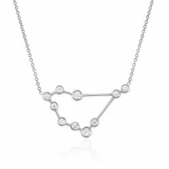 Capricorn Diamond Constellation Necklace