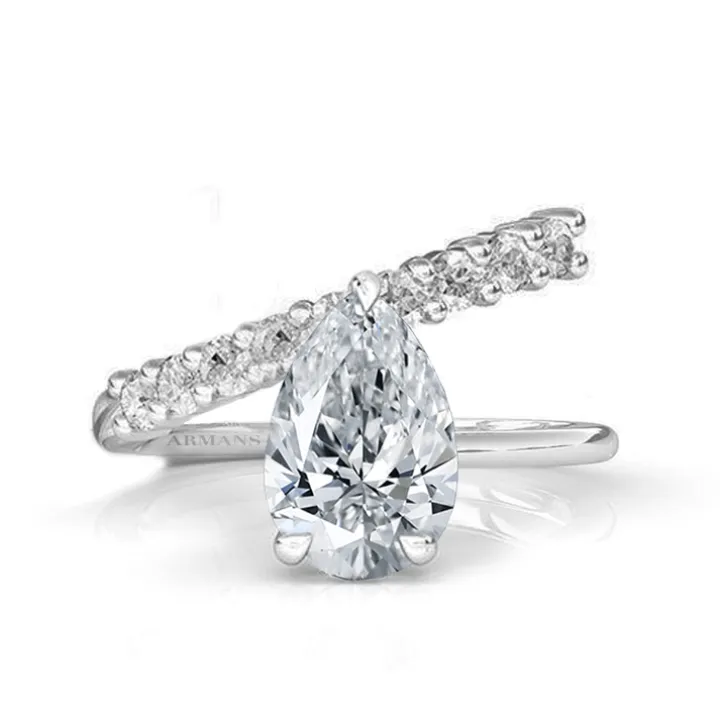 Carly Comet Engagement Ring