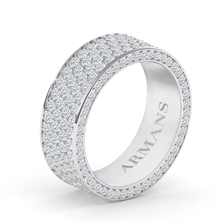 Carter Diamond Wedding Band