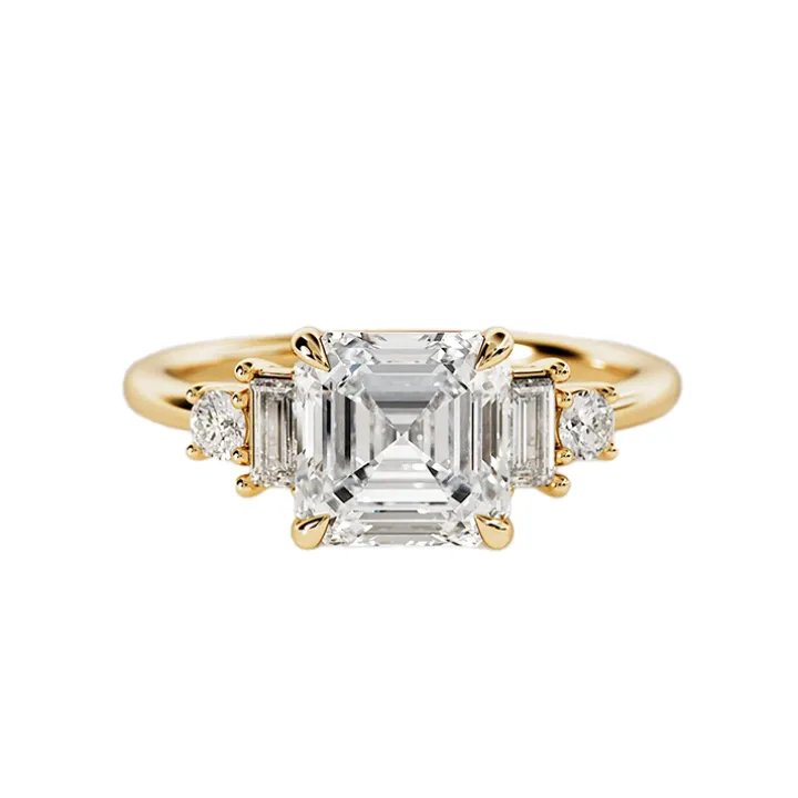 Celine Asscher 5 Stone Engagement Ring