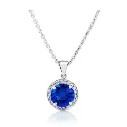 Ceylon Sapphire Pendant