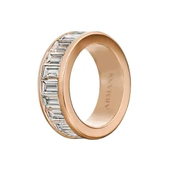 Channel Set Baguette Wedding Band