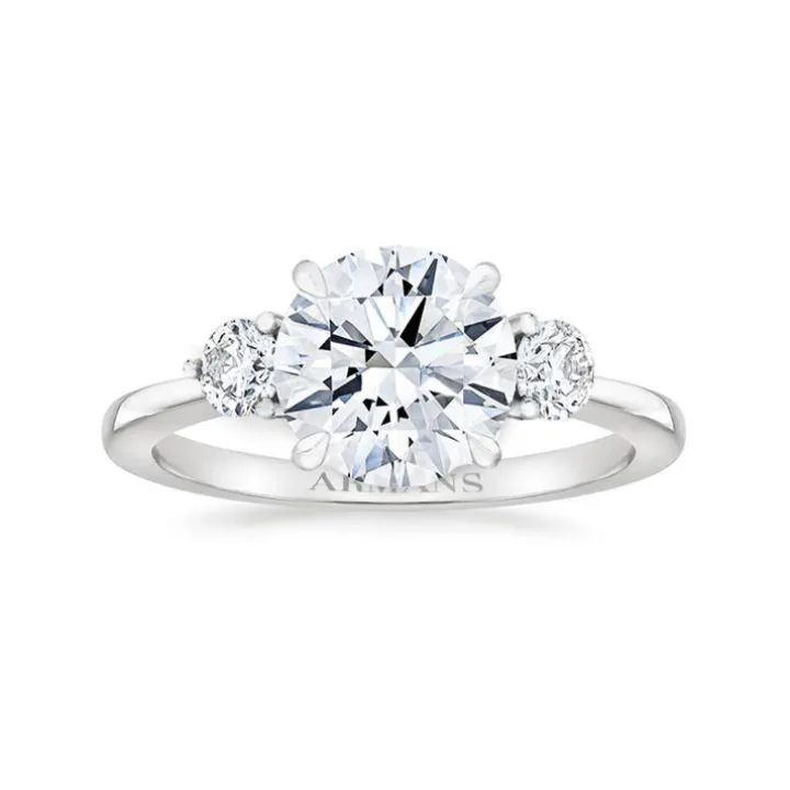 Charlotte Three Stone Engagement Ring