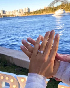 Chloe Cushion Engagement Ring