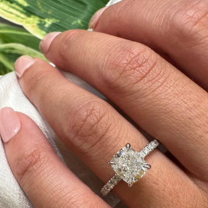 Chloe Cushion Engagement Ring