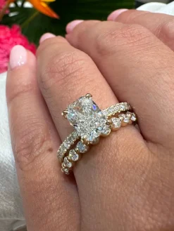 Chloe Cushion Engagement Ring