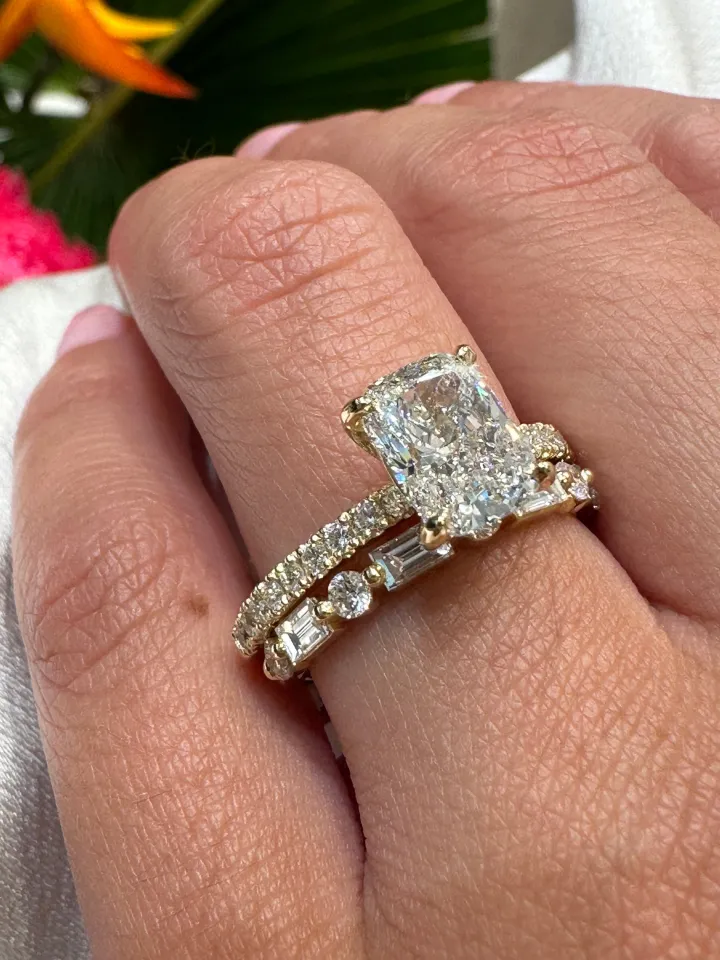 Chloe Cushion Engagement Ring