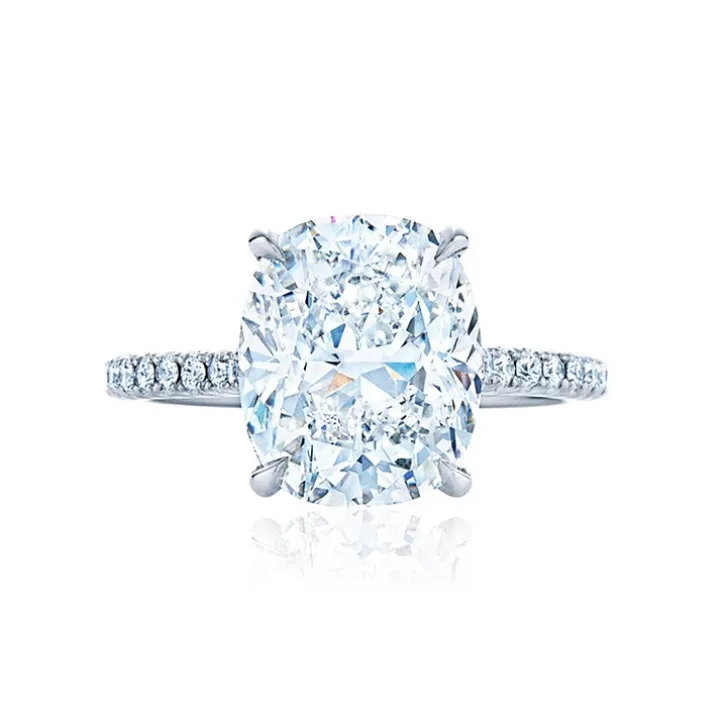 Chloe Cushion Lab Grown Engagement Ring