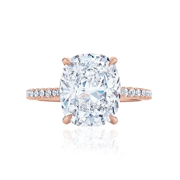 Chloe Cushion Lab Grown Engagement Ring