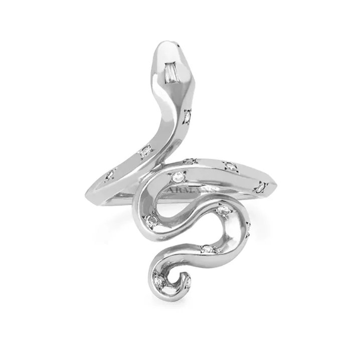 Cleo Snake Diamond Ring