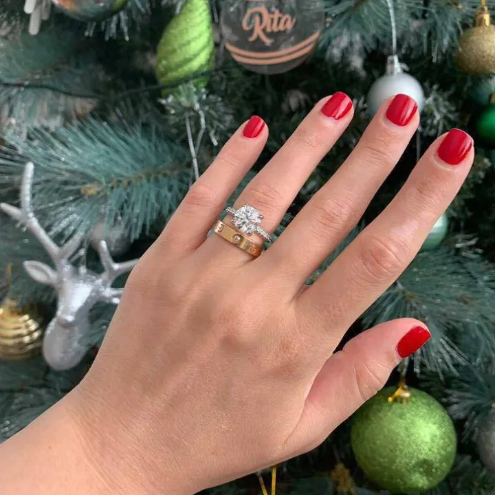 Cloud Nine Diamond Engagement Ring