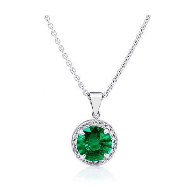 Columbian Emerald Pendant