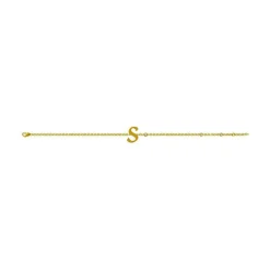 Cursive Initial Bracelet