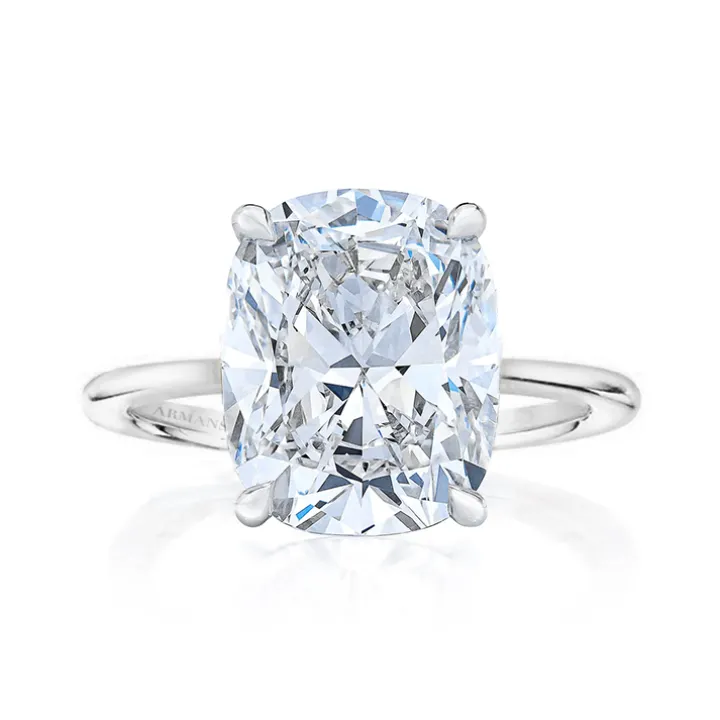 Cushion Madison Lab Grown Engagement Ring