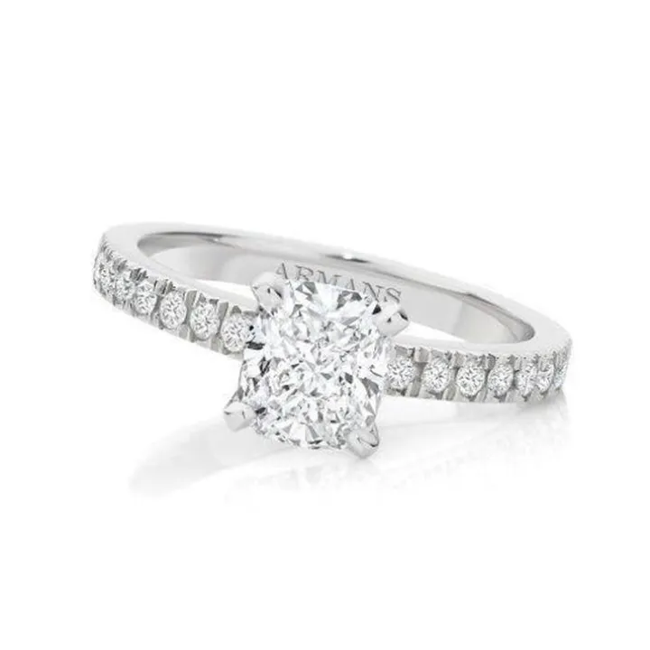 Cushionova Engagement Ring