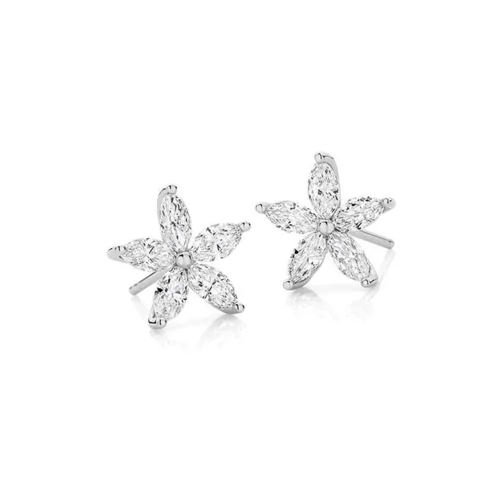 Daisy Diamond Studs