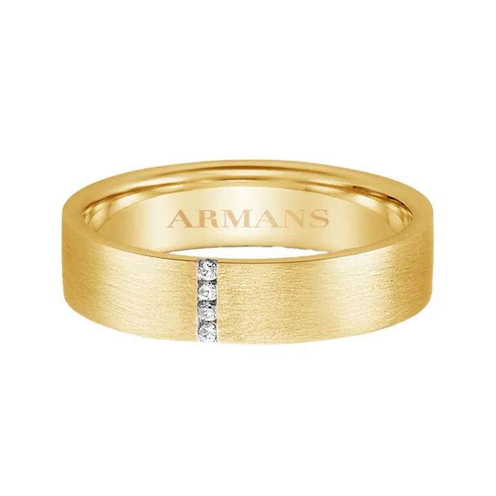 Damon Diamond Wedding Band