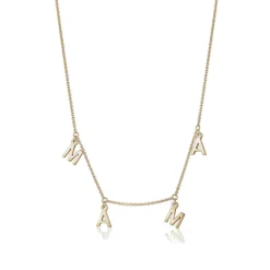 Dangling Multi-Initial Necklace