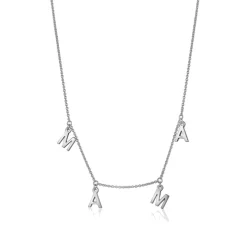 Dangling Multi-Initial Necklace