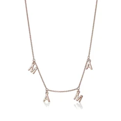 Dangling Multi-Initial Necklace