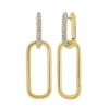 Dangling Open Loop Earrings