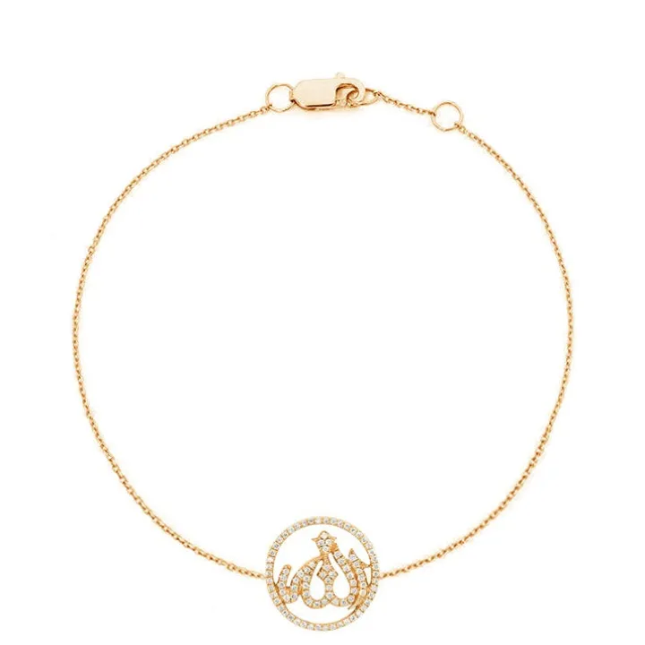 Diamond Allah Bracelet