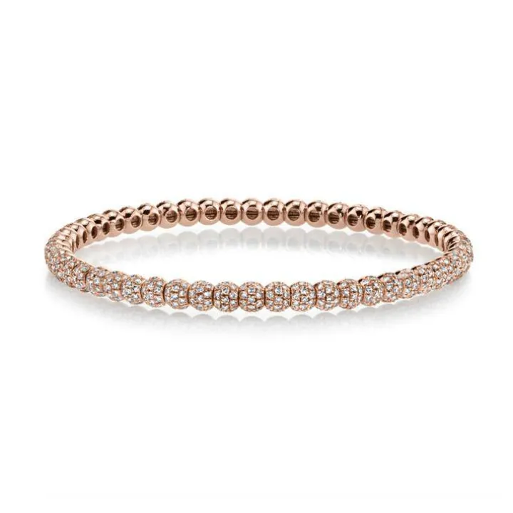 Diamond Ball Pavé Bracelet