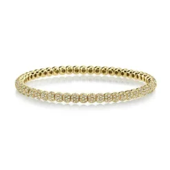 Diamond Ball Pavé Bracelet