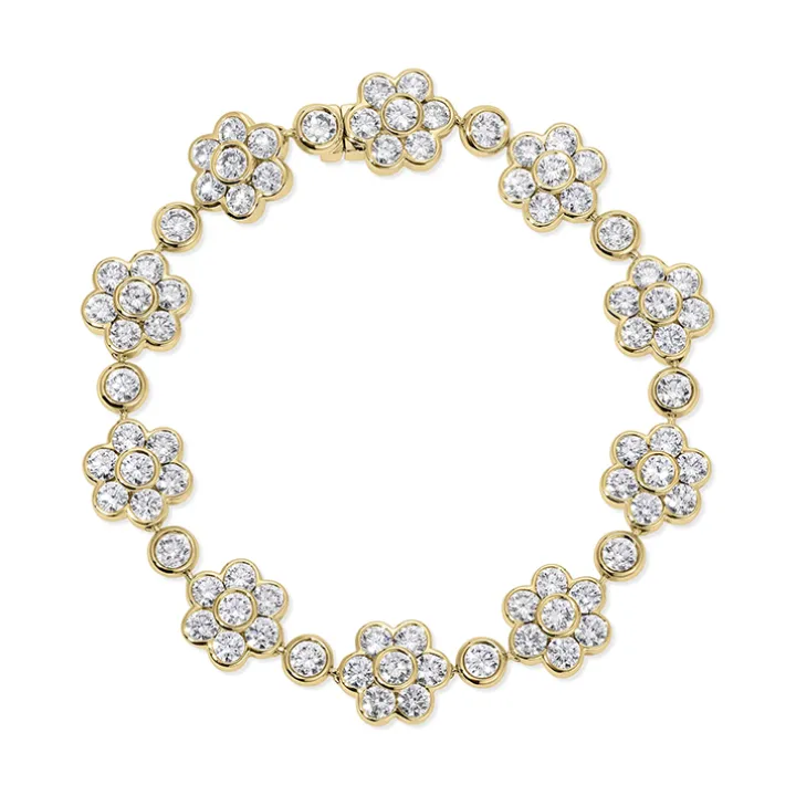 Diamond Bloom Bracelet